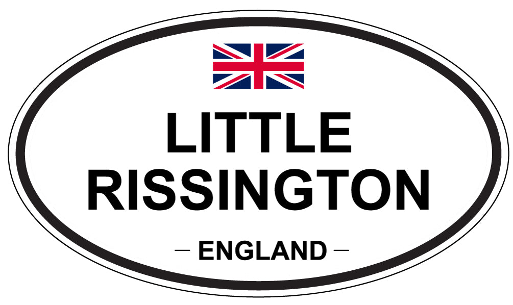 LITTLE RISSINGTON, England - Oval Magnet
