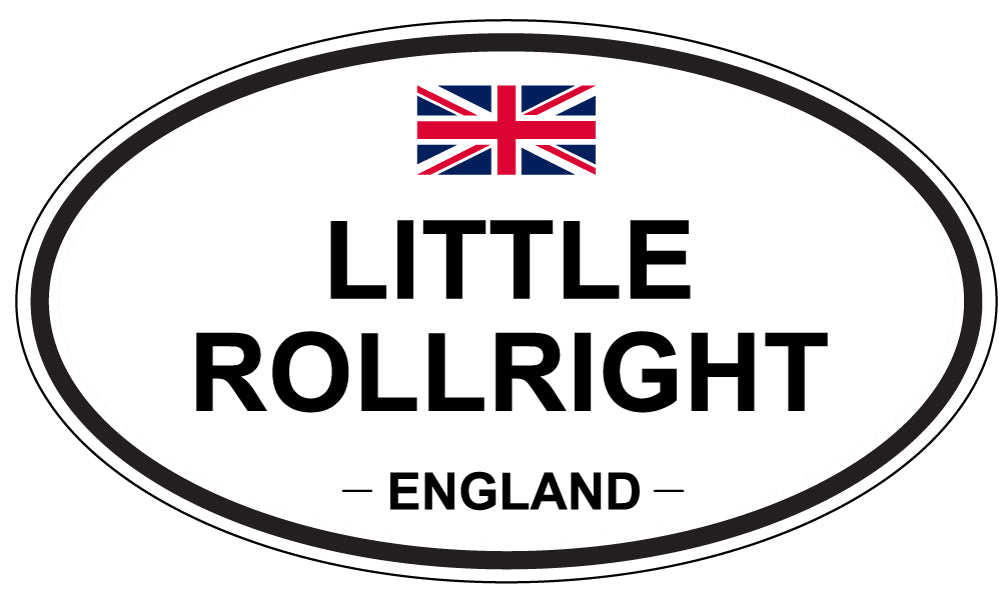 LITTLE ROLLRIGHT, England - Oval Magnet