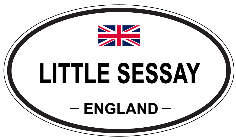 LITTLE SESSAY, England - Oval Magnet