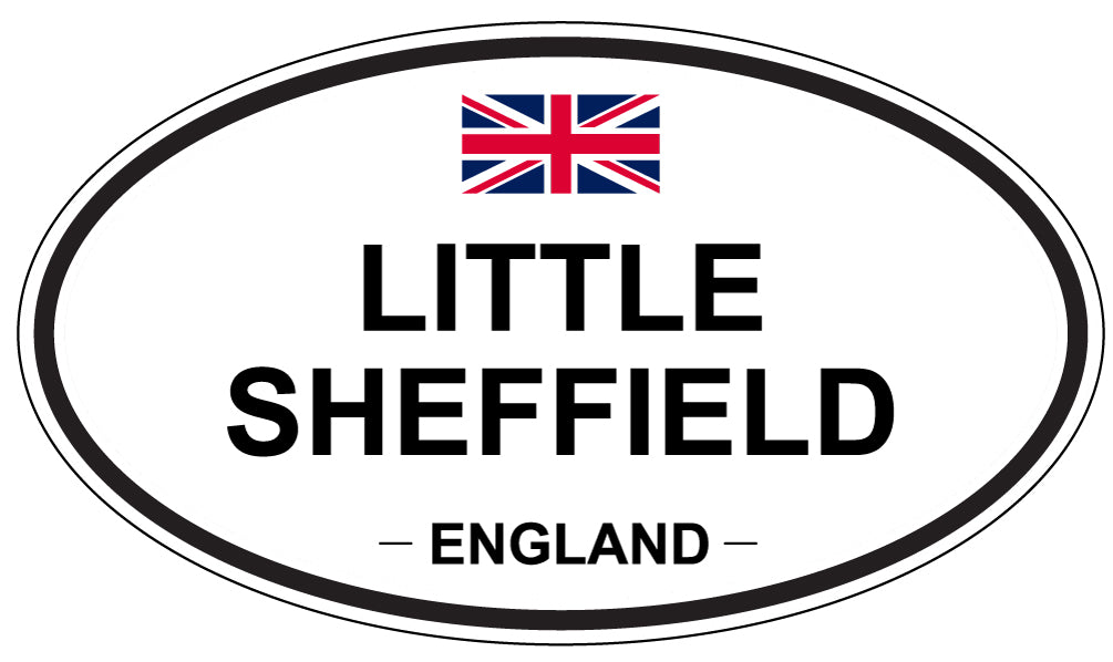 LITTLE SHEFFIELD, England - Oval Magnet