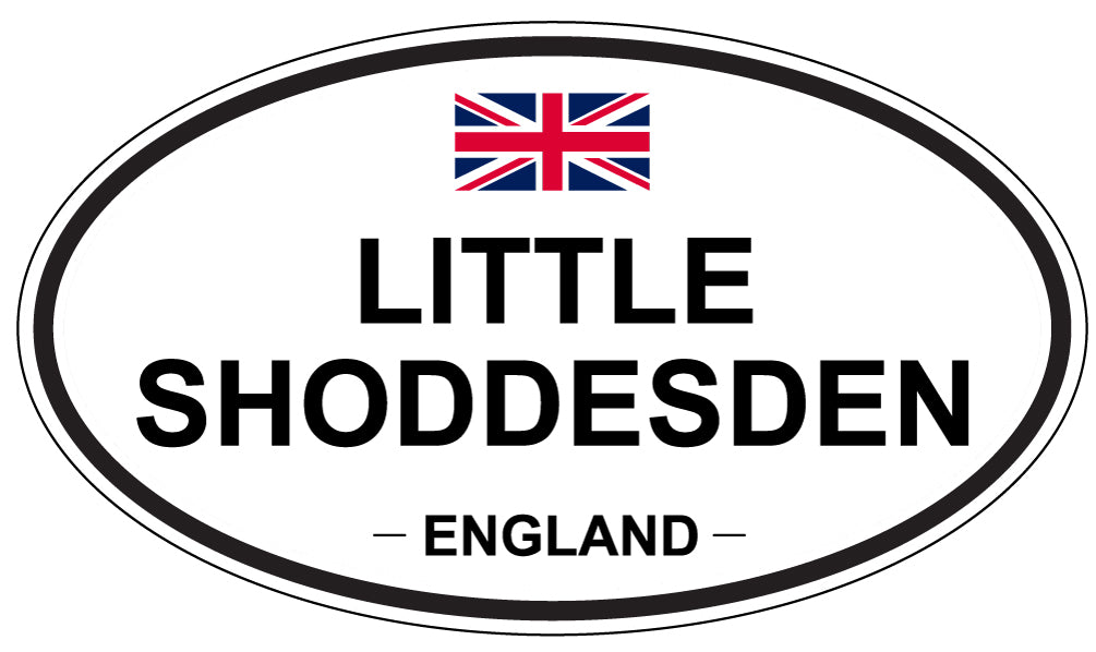 LITTLE SHODDESDEN, England - Oval Magnet