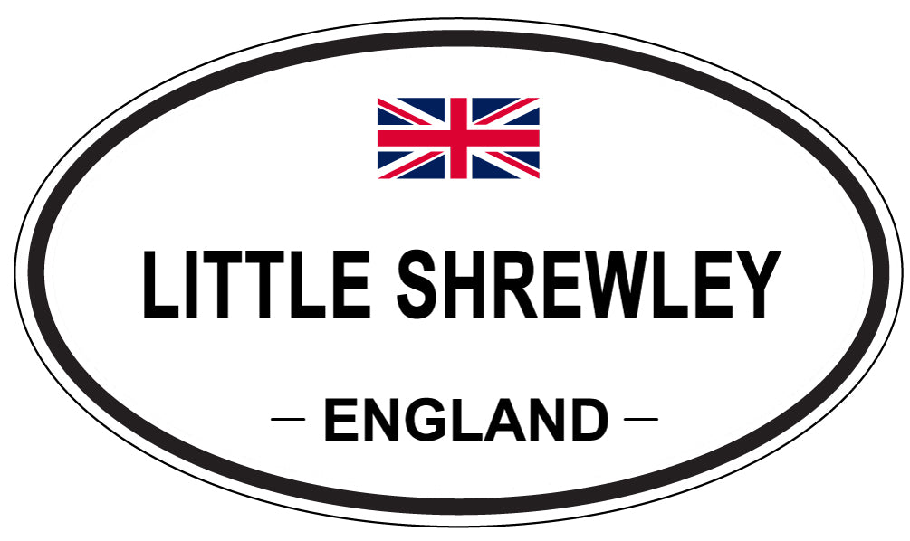 LITTLE SHREWLEY, England - Oval Magnet