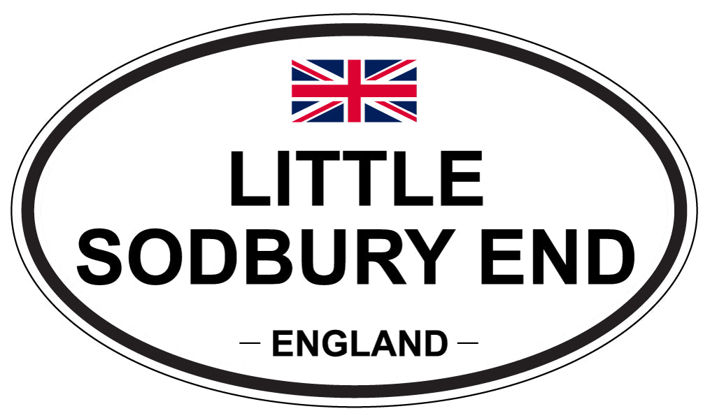 LITTLE SODBURY END, ENGLAND - Oval Sticker