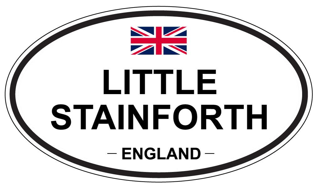 LITTLE STAINFORTH, England - Oval Magnet