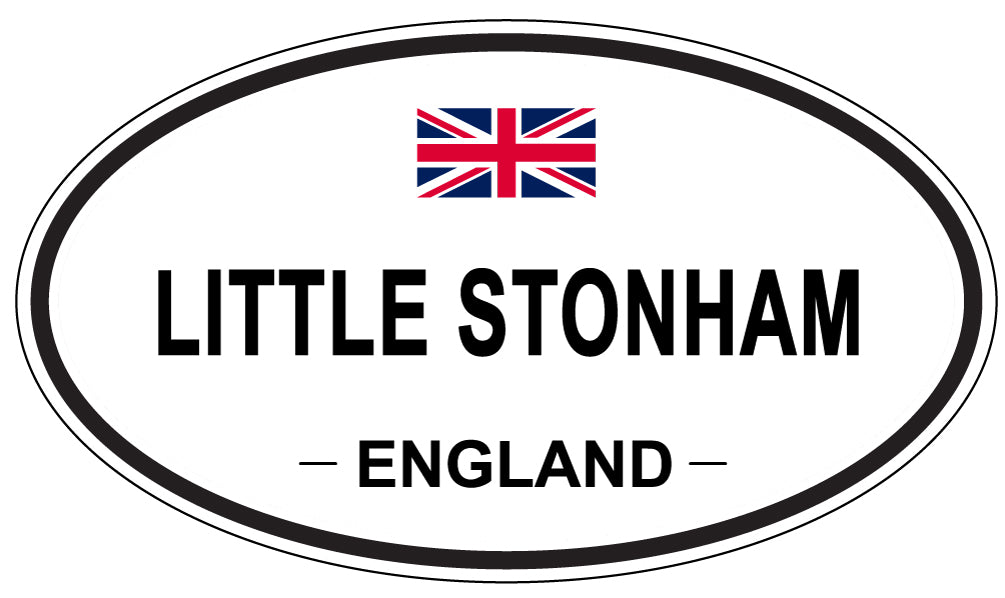 LITTLE STONHAM, England - Oval Magnet