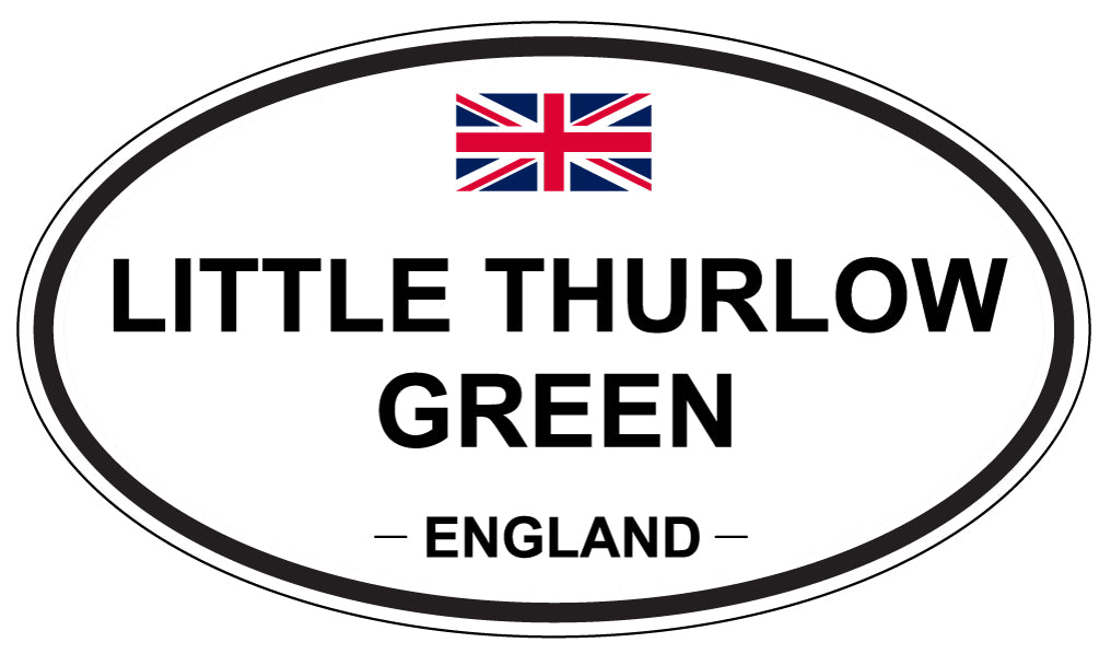 LITTLE THURLOW GREEN, England - Oval Magnet