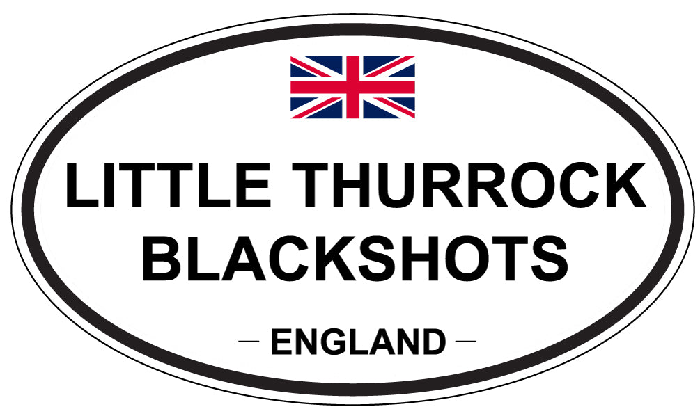 LITTLE THURROCK BLACKSHOTS, England - Oval Magnet