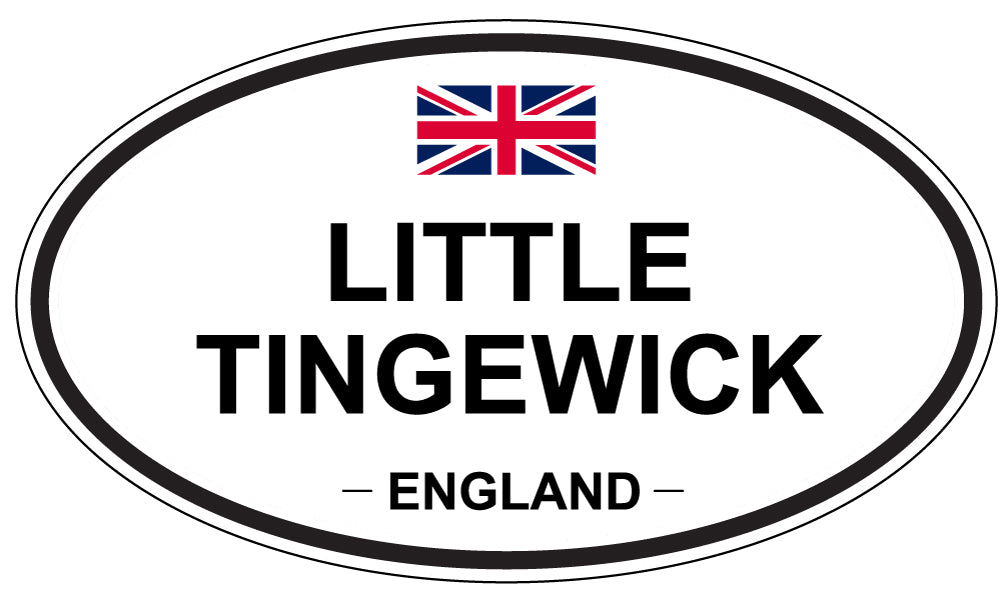LITTLE TINGEWICK, England - Oval Magnet