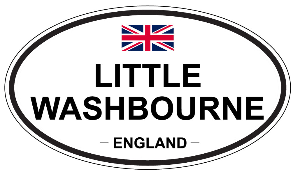 LITTLE WASHBOURNE, England - Oval Magnet