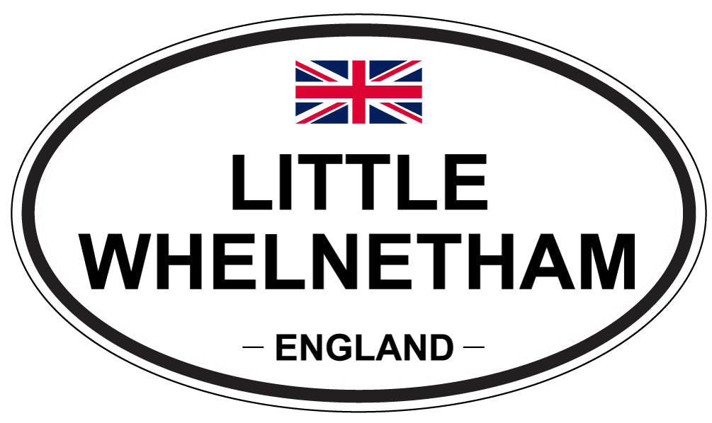 LITTLE WHELNETHAM, England - Oval Magnet