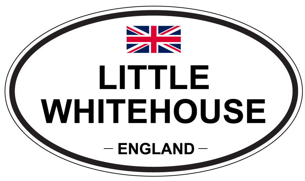 LITTLE WHITEHOUSE, England - Oval Magnet