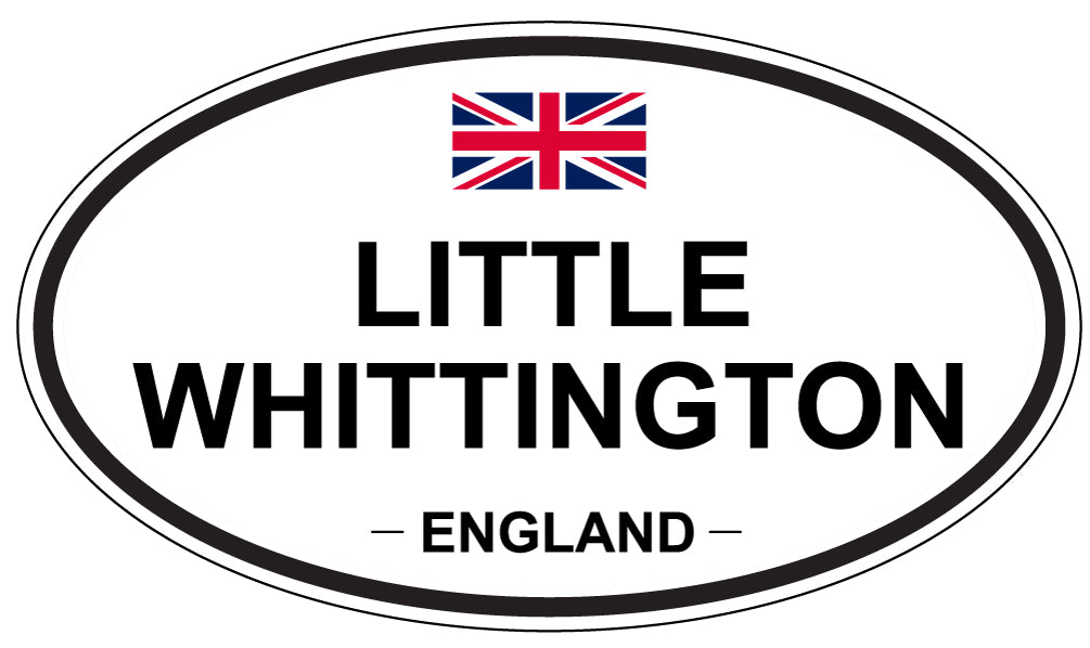 LITTLE WHITTINGTON, England - Oval Magnet