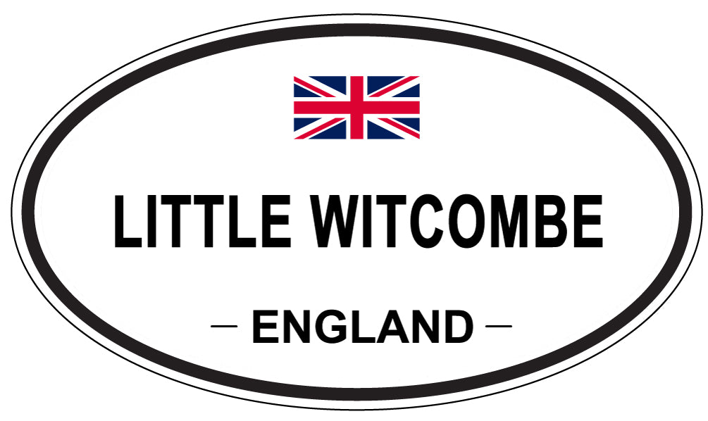 LITTLE WITCOMBE, England - Oval Magnet