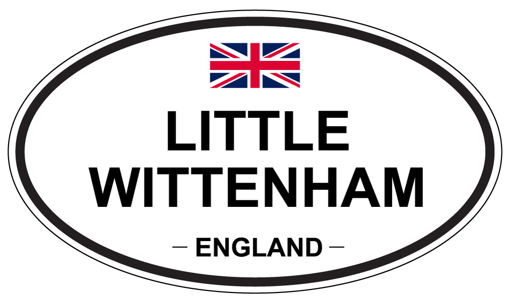 LITTLE WITTENHAM, England - Oval Magnet