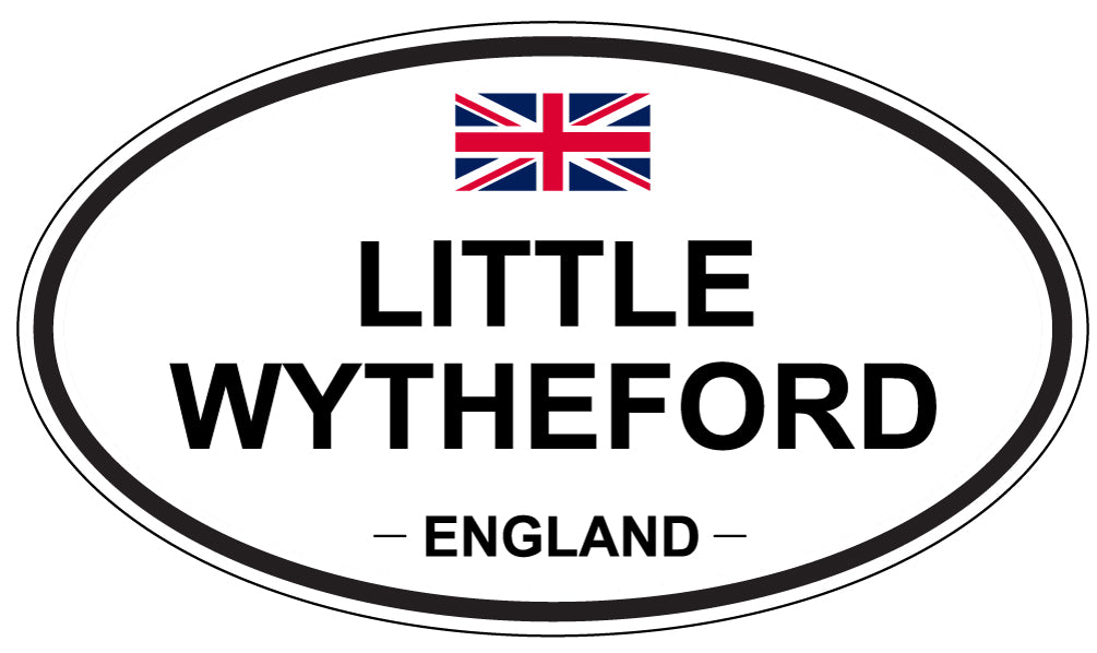 LITTLE WYTHEFORD, England - Oval Magnet