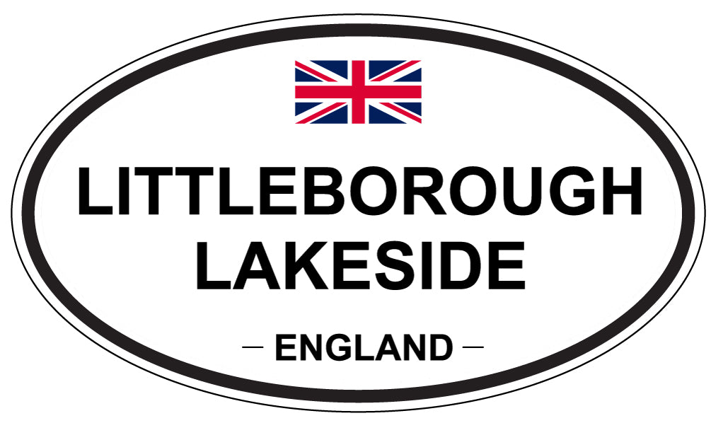 LITTLEBOROUGH LAKESIDE, England - Oval Magnet