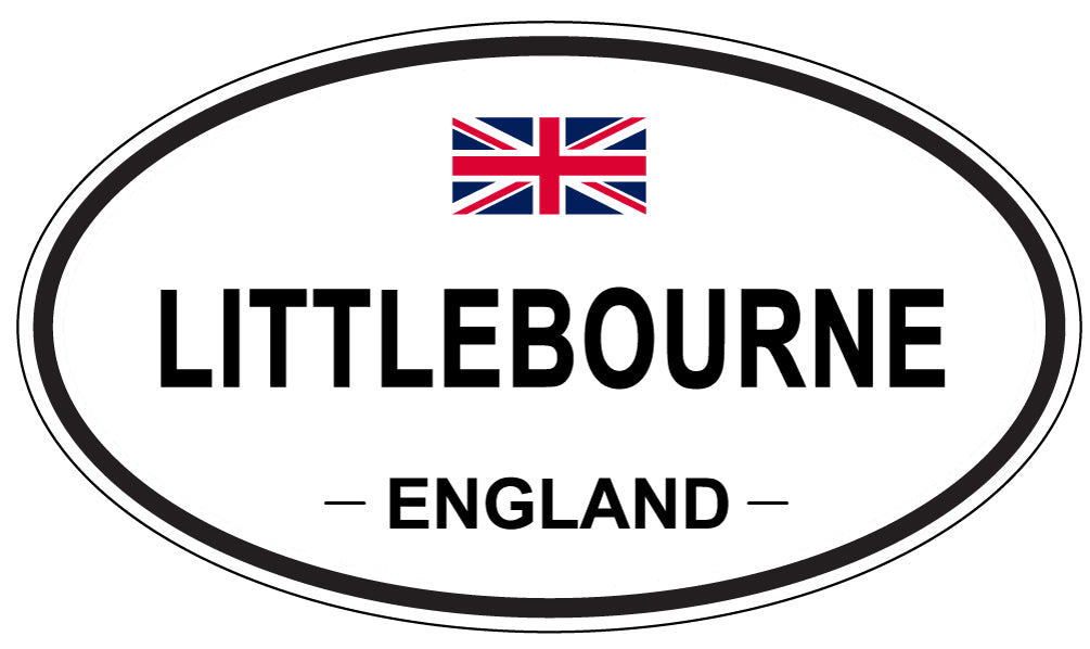 LITTLEBOURNE, England - Oval Magnet