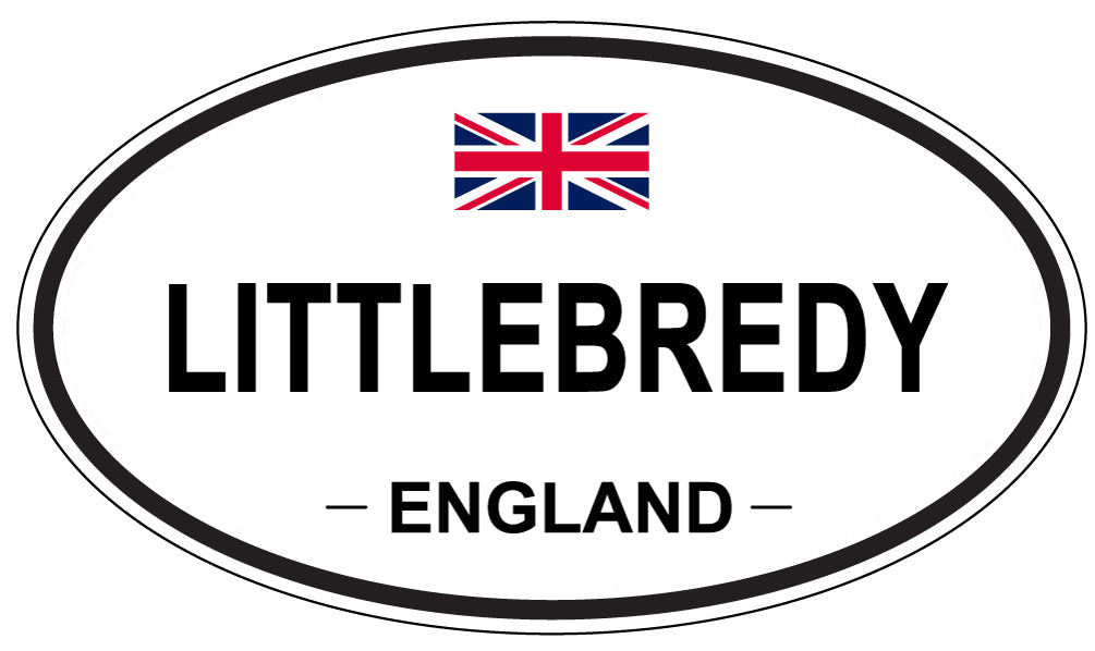 LITTLEBREDY, England - Oval Magnet