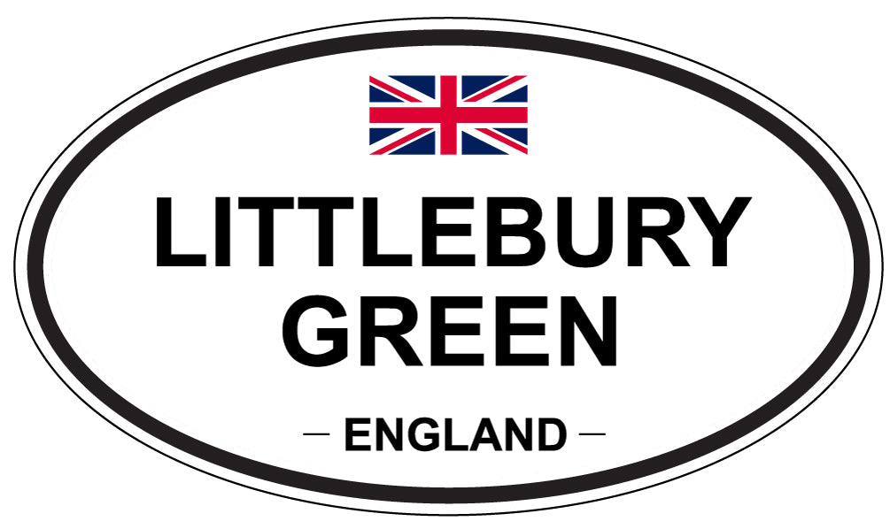 LITTLEBURY GREEN, England - Oval Magnet