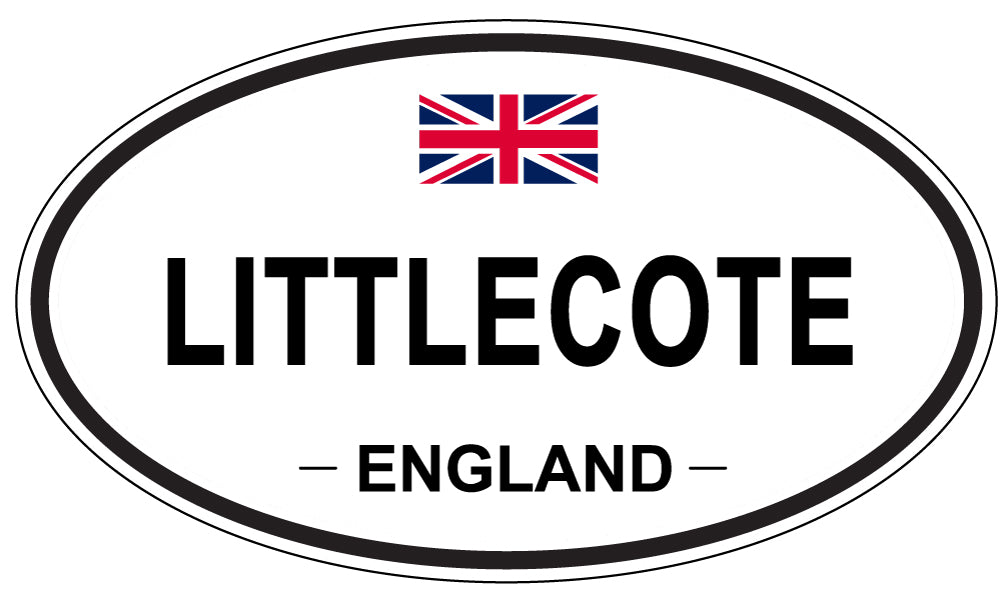 LITTLECOTE, England - Oval Magnet