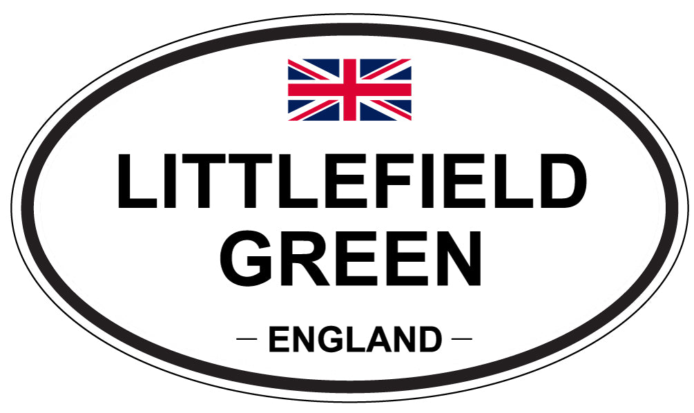 LITTLEFIELD GREEN, England - Oval Magnet