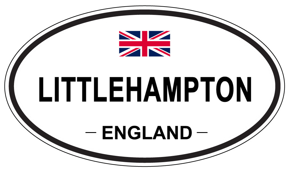 LITTLEHAMPTON, England - Oval Magnet