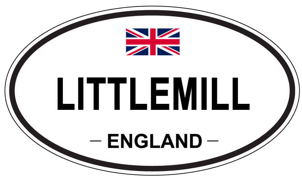 LITTLEMILL, England - Oval Magnet