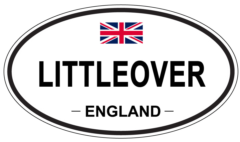 LITTLEOVER, England - Oval Magnet