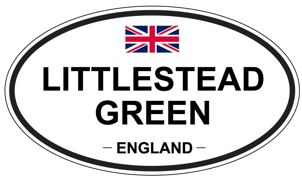 LITTLESTEAD GREEN, England - Oval Magnet