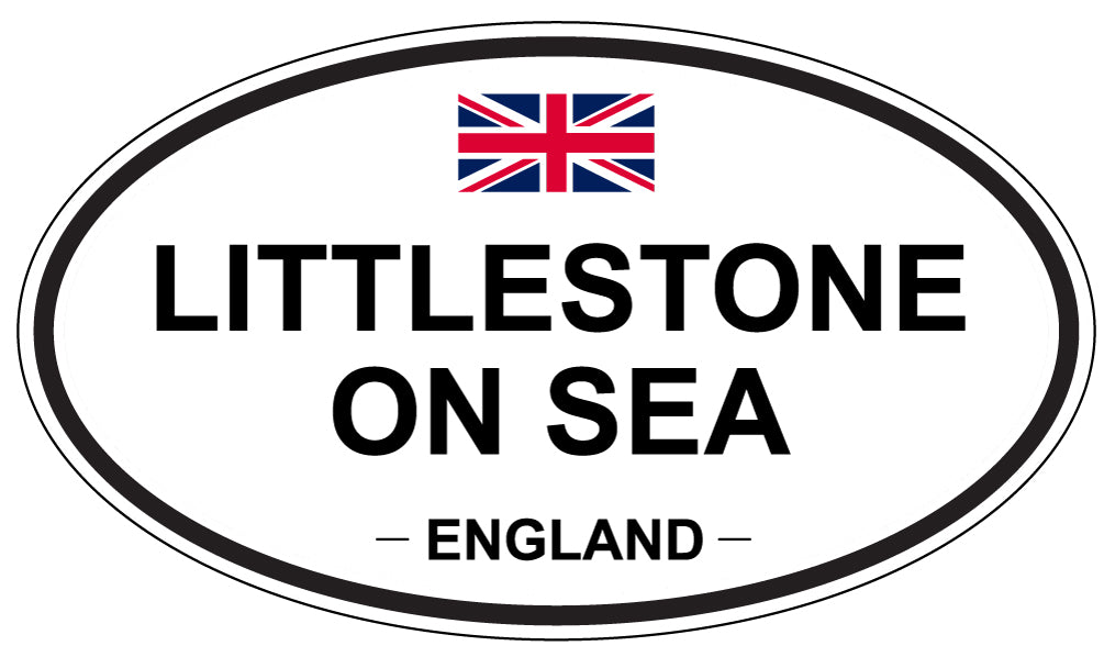 LITTLESTONE ON SEA, England - Oval Magnet