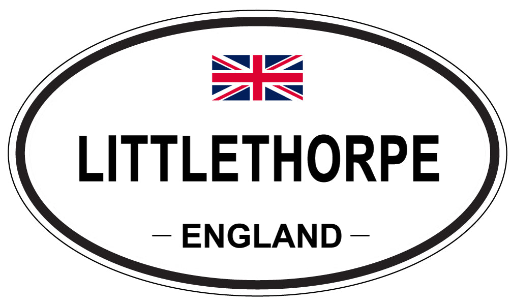 LITTLETHORPE, England - Oval Magnet