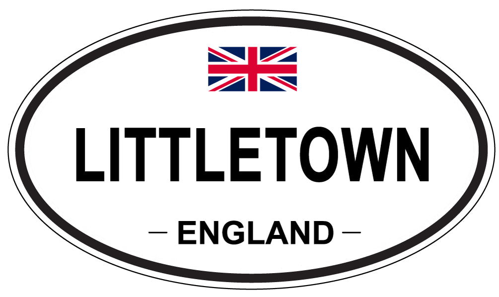 LITTLETOWN, England - Oval Magnet