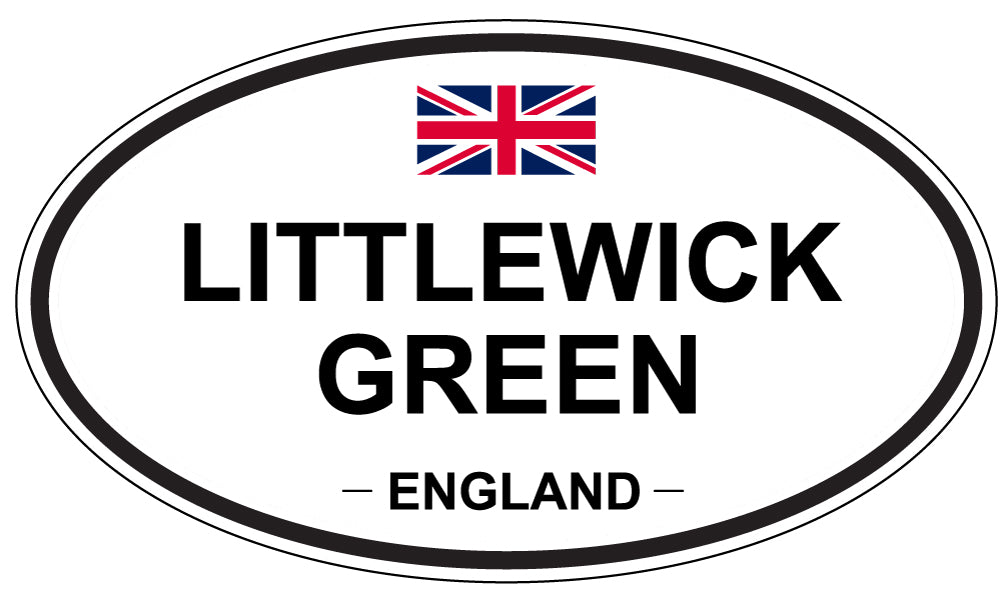 LITTLEWICK GREEN, England - Oval Magnet