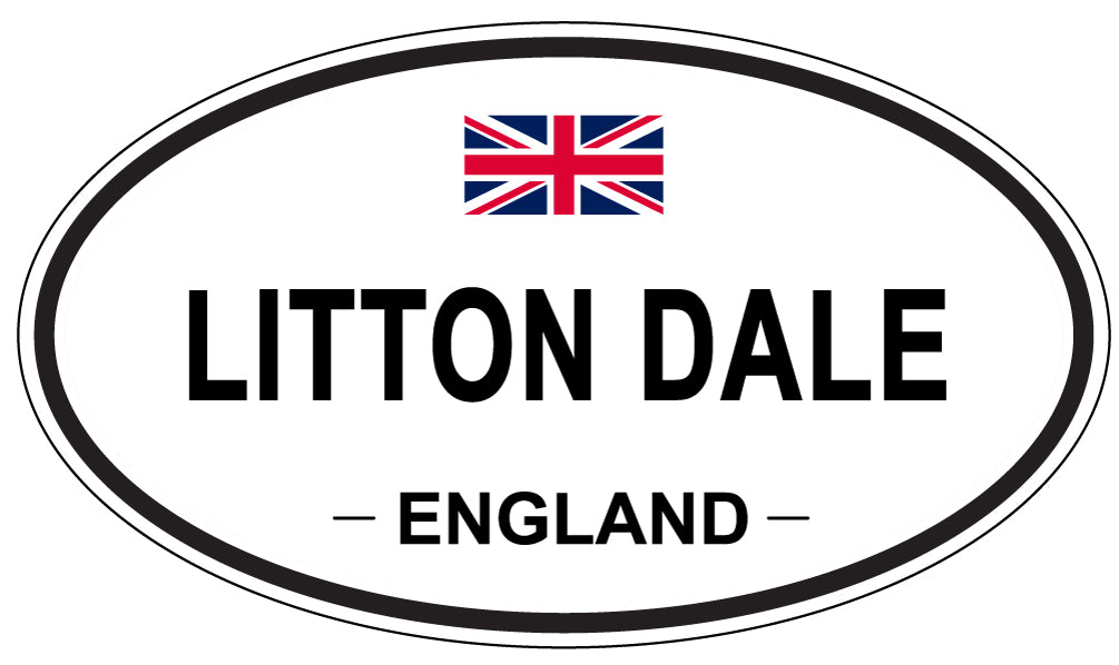 LITTON DALE, England - Oval Magnet