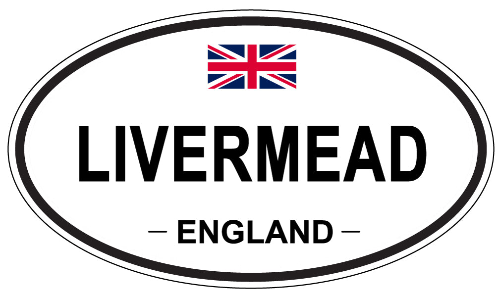 LIVERMEAD, England - Oval Magnet