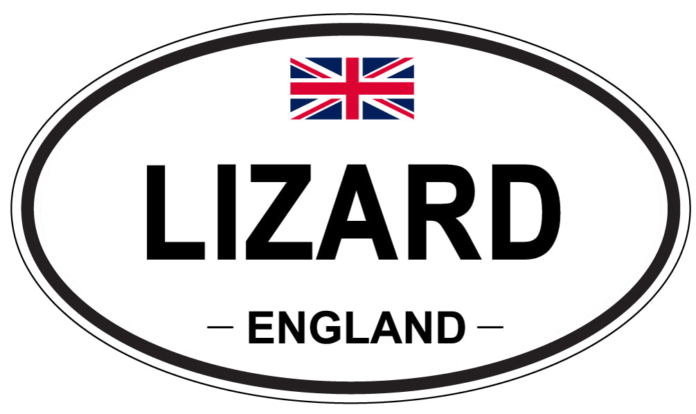 LIZARD, England - Oval Magnet