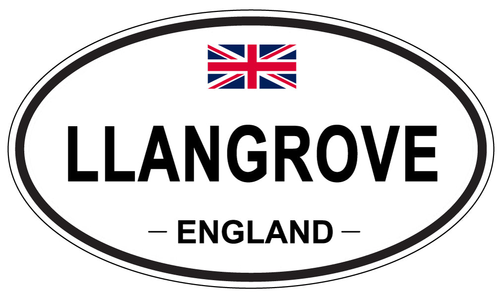 LLANGROVE, England - Oval Magnet