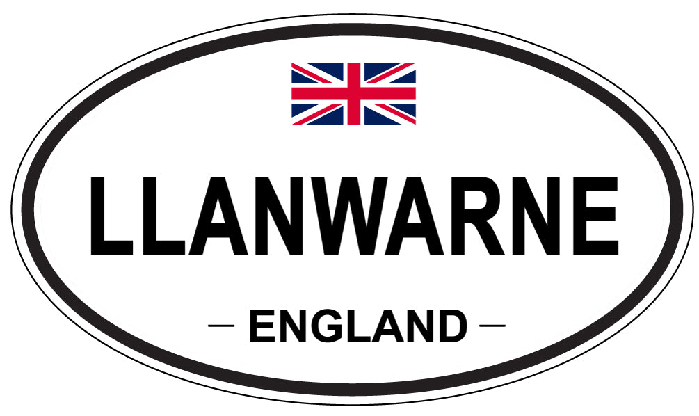 LLANWARNE, England - Oval Magnet