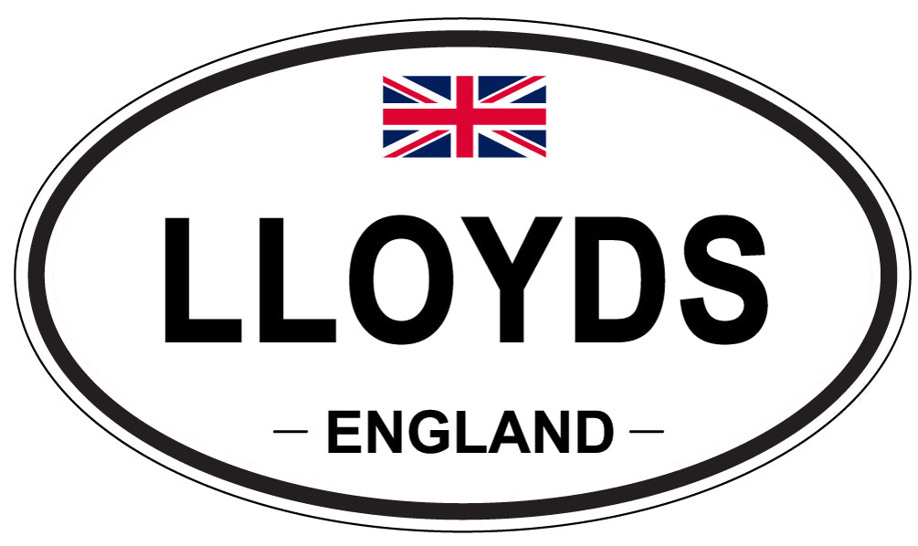 LLOYDS, England - Oval Magnet