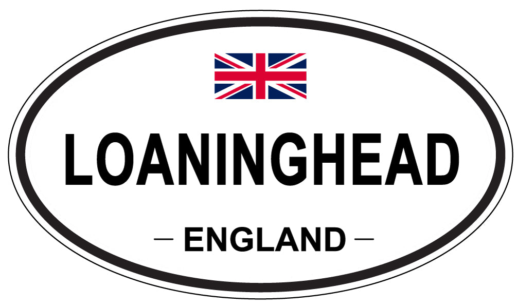 LOANINGHEAD, England - Oval Magnet