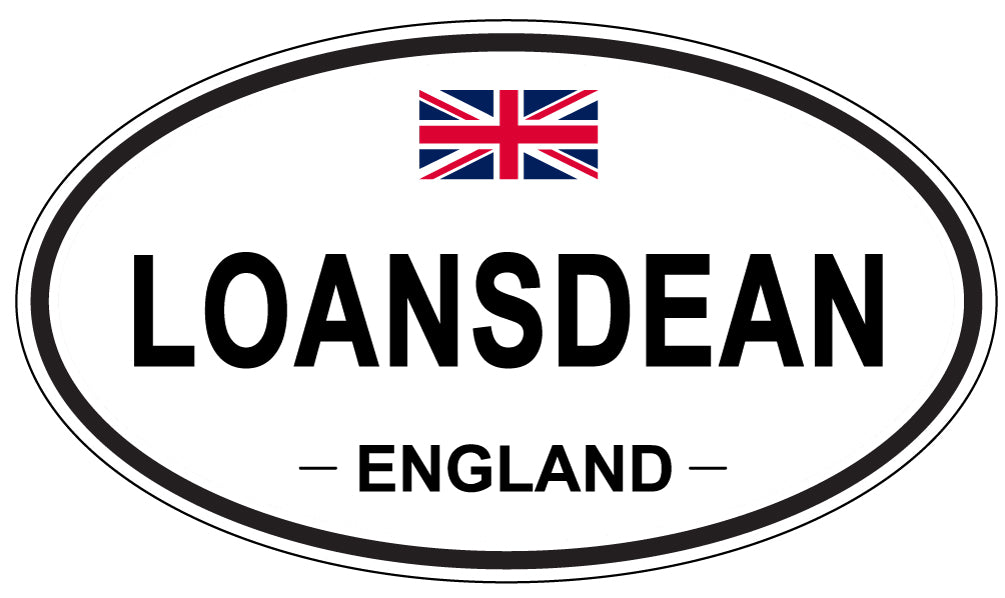 LOANSDEAN, England - Oval Magnet