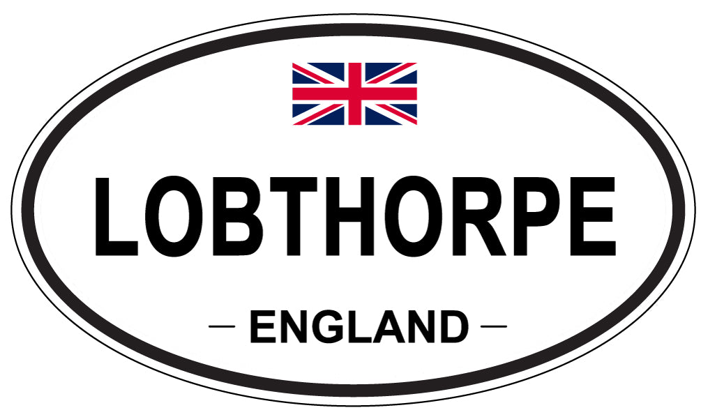 LOBTHORPE, England - Oval Magnet