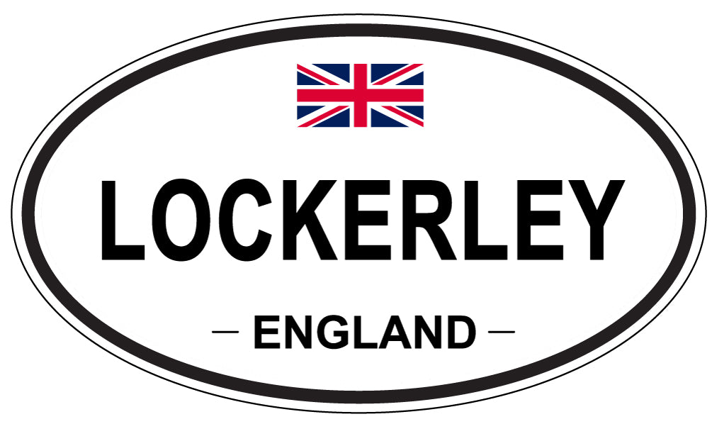 LOCKERLEY, England - Oval Magnet