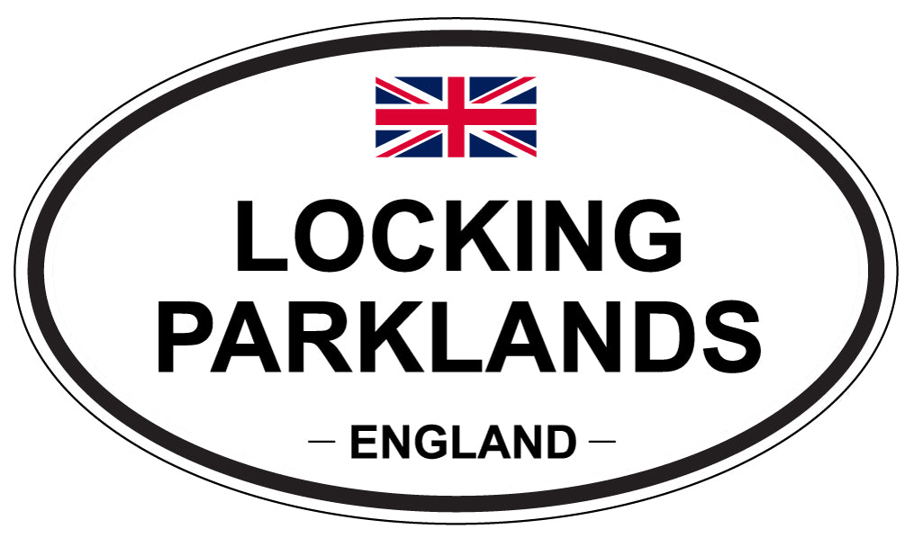 LOCKING PARKLANDS, England - Oval Magnet