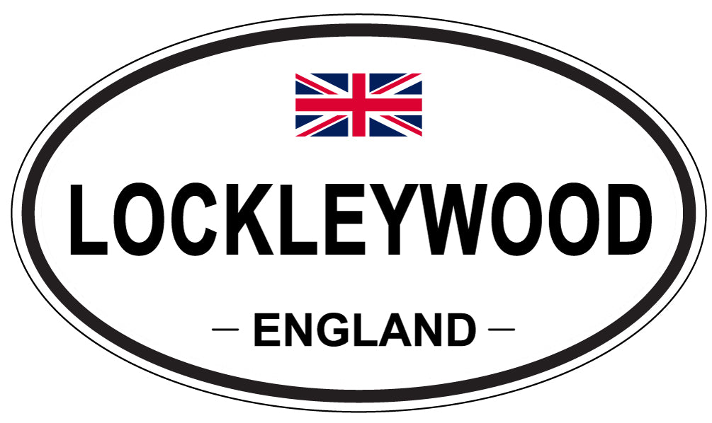 LOCKLEYWOOD, England - Oval Magnet