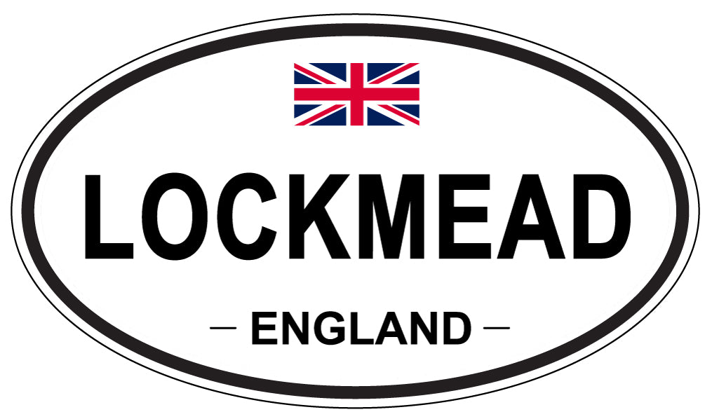 LOCKMEAD, England - Oval Magnet