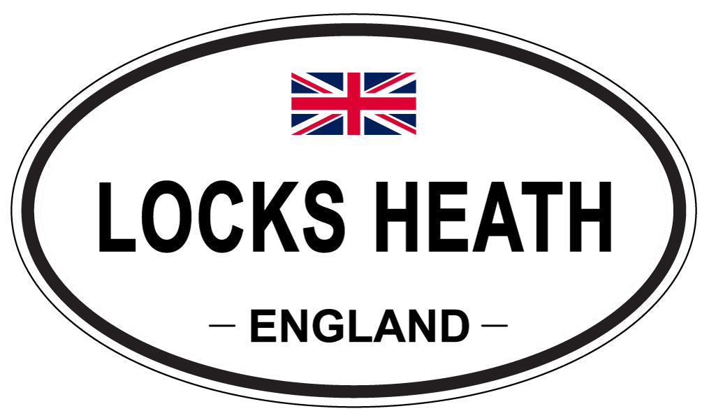 LOCKS HEATH, England - Oval Magnet