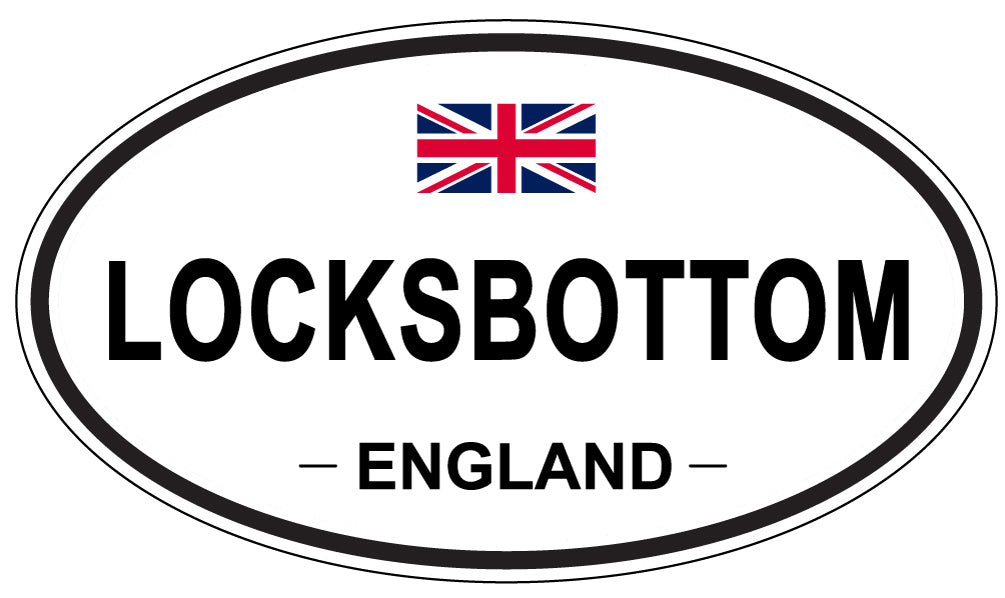 LOCKSBOTTOM, England - Oval Magnet