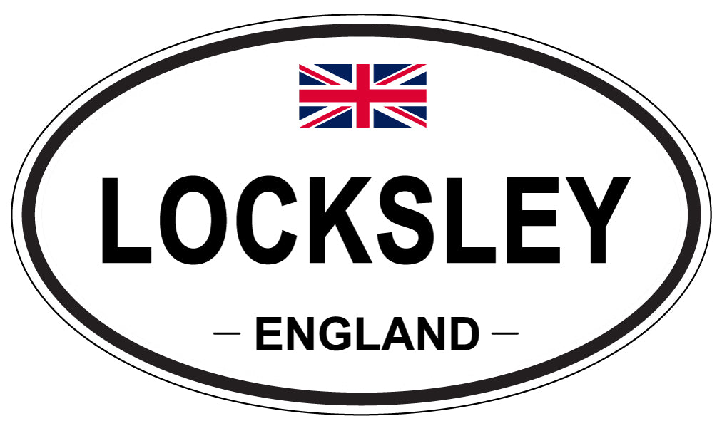 LOCKSLEY, England - Oval Magnet