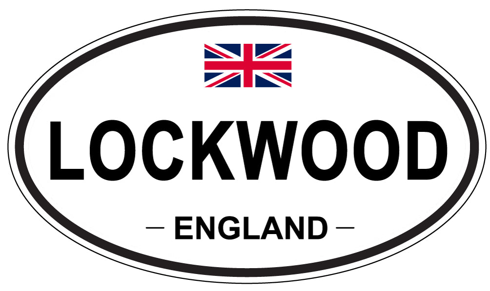 LOCKWOOD, England - Oval Magnet
